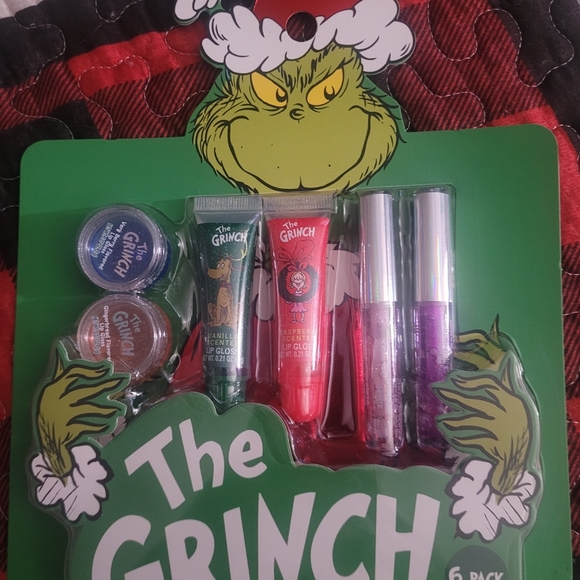 The Grinch Lip Gloss Set - 6 Pack - Picture 2 of 3